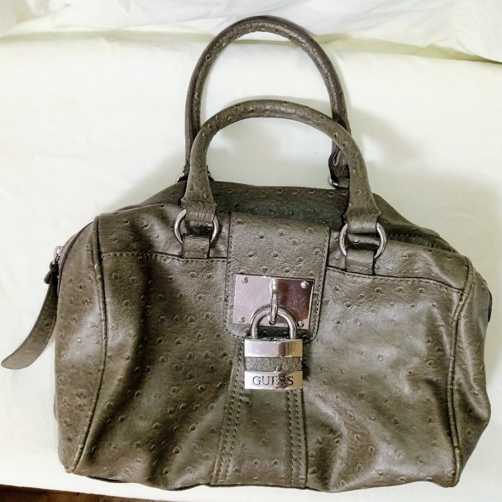 Guess Katie Jane Handbag in Pewter